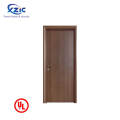 60 minutes UL fire rated wooden hotel room door